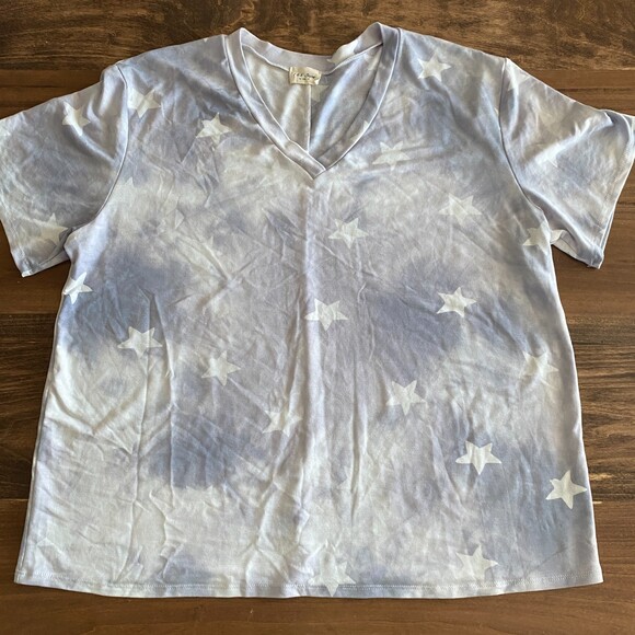 143 Story Star Print Tee Women's XL - Picture 1 of 7
